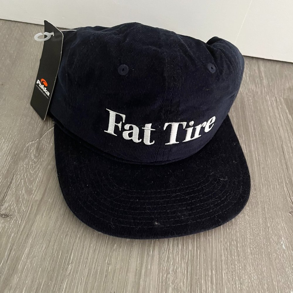 NWT New Belgium Fat Tire Flat Brim Hat